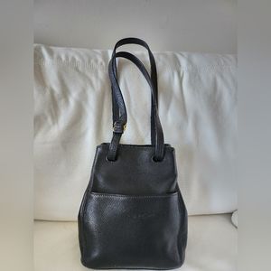 Coach Shoulder/Crossbody Leather Black Bag